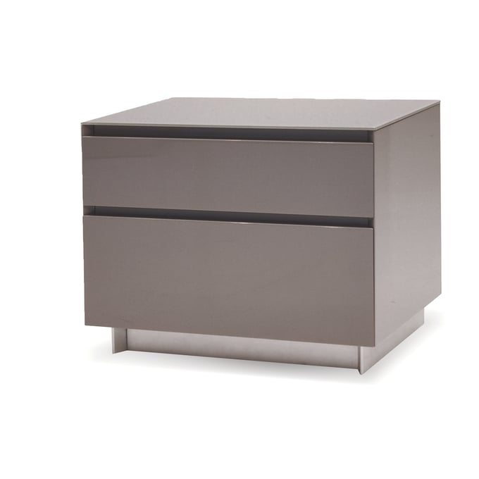 Mobital Savvy Light Grey Night Table MBT-NIGSAVVLIGR