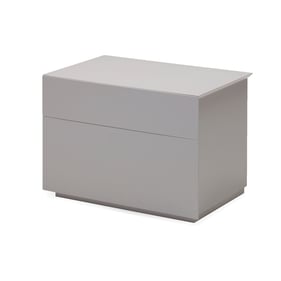 Mobital Vex Matte Stone 2 Drawers Night Table