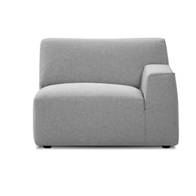 Mobital Scoop Heather Grey Fabric 1 Arm RAF Chair