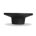 COFFEE TABLE SPACER matte black PC aluminum/black marble base