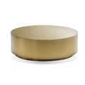 COFFEE table SPHERE round, polished gold SS