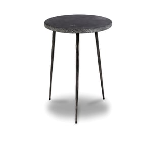 Mobital Kaii Black Marble Tall End Table