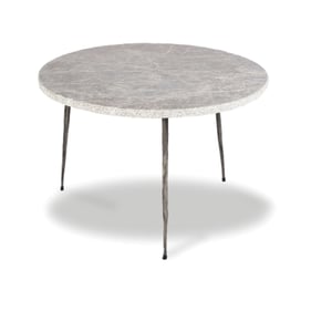 Mobital Kaii Grey Marble Low End Table