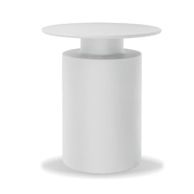 Mobital Rook Matte White End Table