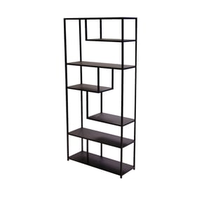 Mobital Booker Black Metal Bookshelf