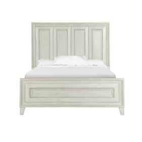 Magnussen Home Raelynn White Queen Panel Bed