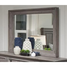 Magnussen Home Lancaster Wood Landscape Mirror