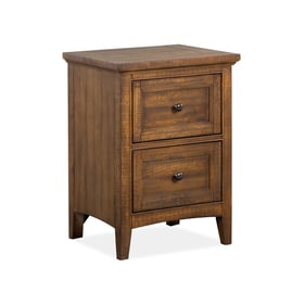 Magnussen Home Bay Creek Toasted Nutmeg Small Drawer Nightstand