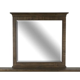 Magnussen Home Bay Creek Wood Landscape Mirror