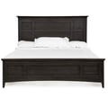 Wood Queen Panel Bed Footboard SU