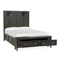 Queen Panel Storage Bed