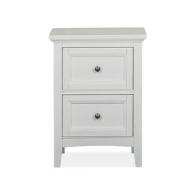 Magnussen Home Heron Cove Chalk White Small Drawer Nightstand