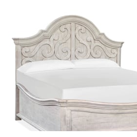 Magnussen Home Bronwyn Alabaster Queen Panel Shaped Headboard