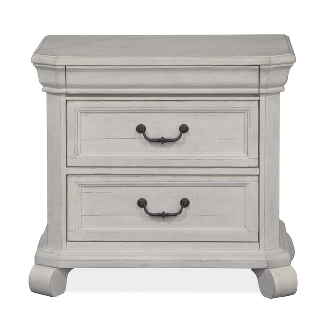 Magnussen Home Bronwyn Alabaster Drawer Nightstand MG-B4436-01