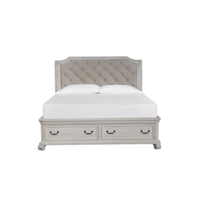 Magnussen Home Bronwyn 2pc Bedroom Set with Queen Sleigh Storage Bed