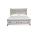 Queen Panel Storage Bed