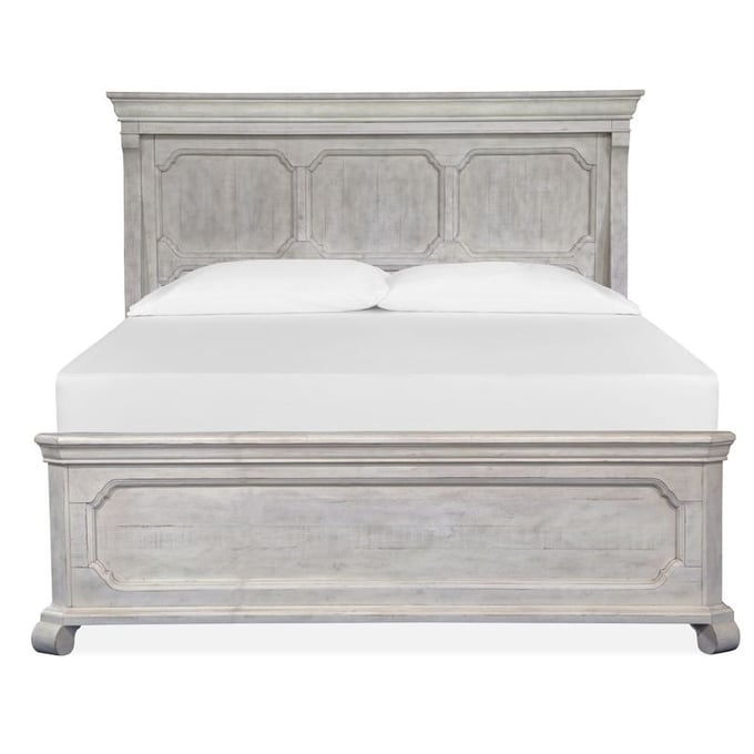 Magnussen Home Bronwyn Alabaster Cal King Panel Bed MG-B4436-74