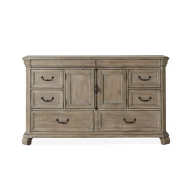 Magnussen Home Tinley Park Dovetail Grey Drawer Dresser