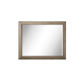 Magnussen Home Tinley Park Dovetail Grey Landscape Mirror