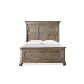 Magnussen Home Tinley Park Dovetail Grey Queen Panel Bed