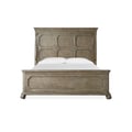 Wood King Panel Bed Headboard KD