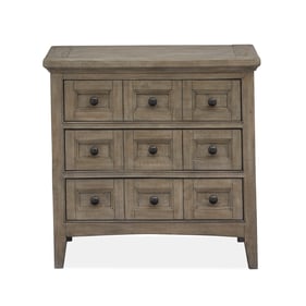 Magnussen Home Paxton Place Dovetail Grey Drawer Nightstand