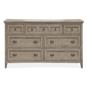 Magnussen Home Paxton Place Dovetail Grey Drawer Dresser