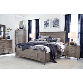 Magnussen Home Paxton Place Dovetail Grey 2pc Bedroom Set with Queen Storag...