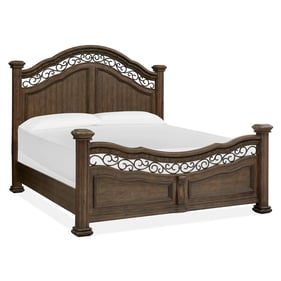 Magnussen Home Durango Wood 2pc Queen Panel Bedroom Set