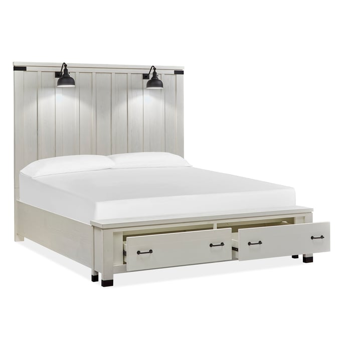 Magnussen Home Harper Springs Wood Queen Panel Storage Bed MG-B5321-54-QPSBED