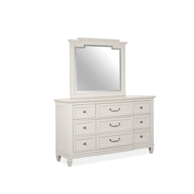 Magnussen Home Willowbrook Wood Dresser and Mirror MG-B5324-20-40-DRMR