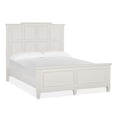 Wood Queen Panel Bed Footboard SU