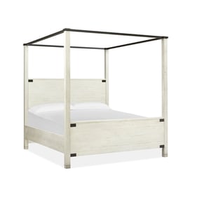 Magnussen Home Chesters Mill Wood King Poster Canopy Bed