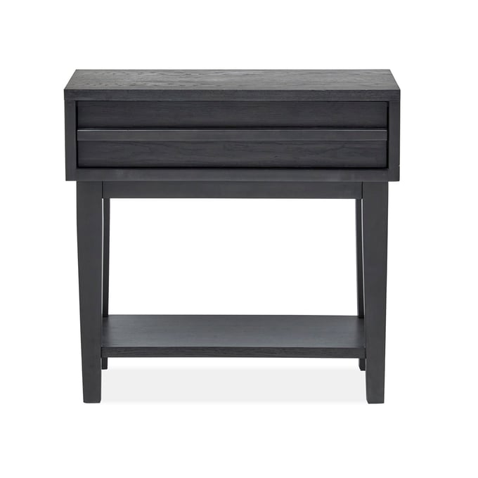 Magnussen Home Lindon Wood Dark Open Nightstand MG-B5570-05D