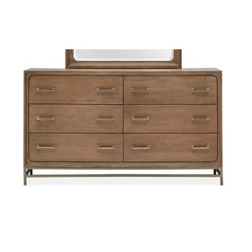 Magnussen Home Lindon Wood Double Drawer Dresser