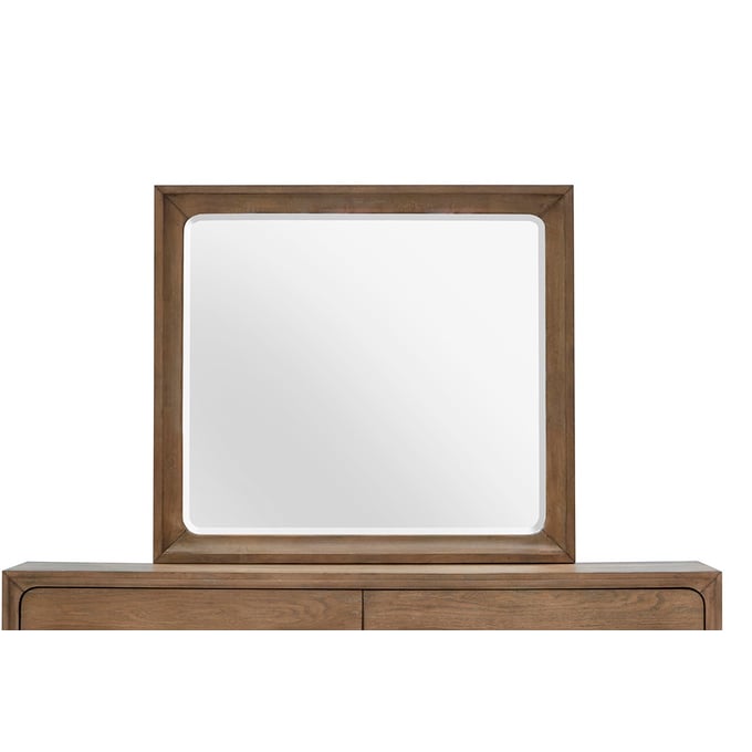 Magnussen Home Lindon Wood Landscape Mirror MG-B5570-40