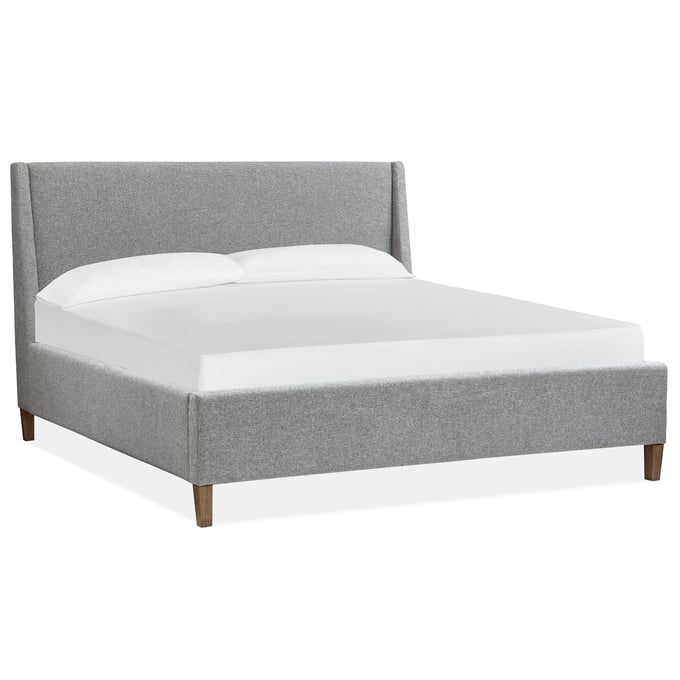 Magnussen Home Lindon Grey King Island Bed MG-B5570-60-G-KIBED