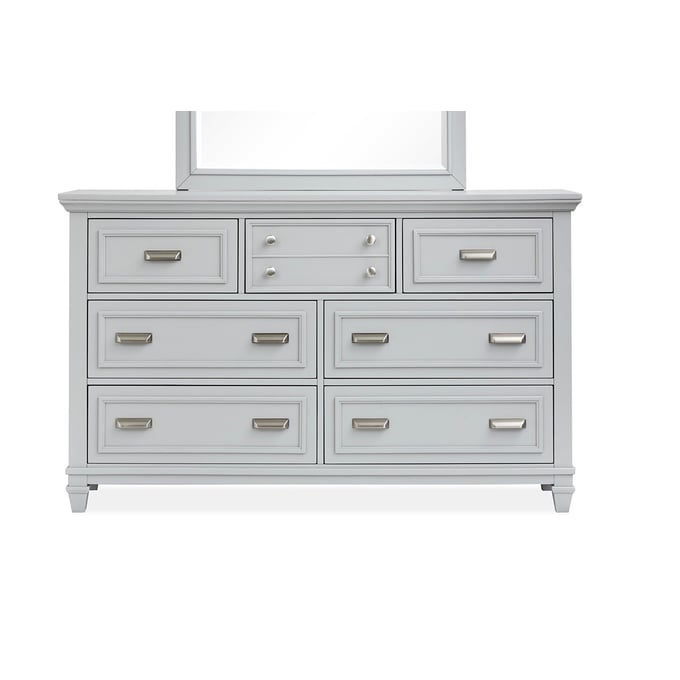 Magnussen Home Charleston Grey Wood Drawer Dresser MG-B5611-20GY