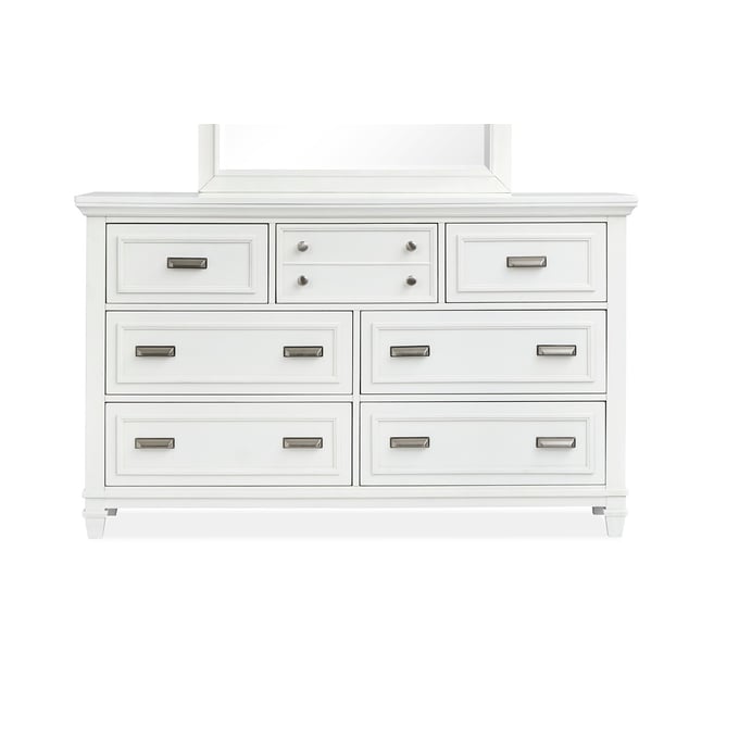 Magnussen Home Charleston White Wood Drawer Dresser MG-B5611-20WH