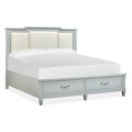 Queen Panel Storage Bed