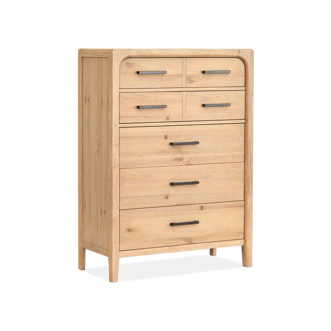 Magnussen Home Somerset Butternut Omari Natural Drawer Chest MG-B5684-10