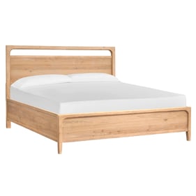 Magnussen Home Somerset Butternut Omari Natural Queen Panel Bed