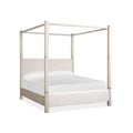 Wood King Poster Bed Uph.Headboard + Footboard +Slats KD