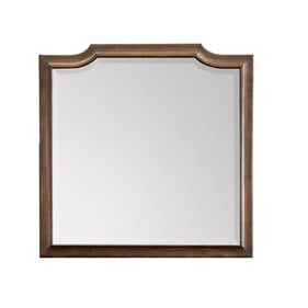 Magnussen Home Sugar Mill Brown Shaped Mirror