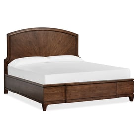 Magnussen Home Sugar Mill Brown King Panel Bed