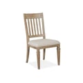 Wood Dining Side Chair w/Upholstered Seat (2/ctn) KD