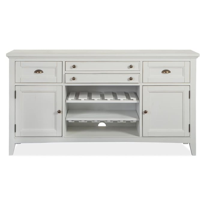 Magnussen Home Heron Cove White Wood Buffet MG-D4400-14