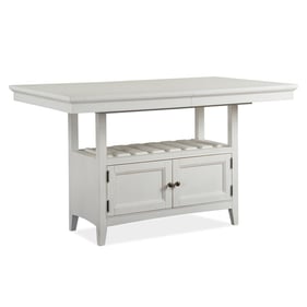 Magnussen Home Heron Cove White Counter Height Table