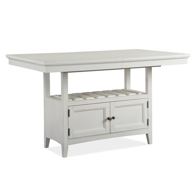 Magnussen Home Heron Cove White Counter Height Table MG-D4400-42