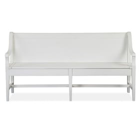 Magnussen Home Heron Cove White Bench